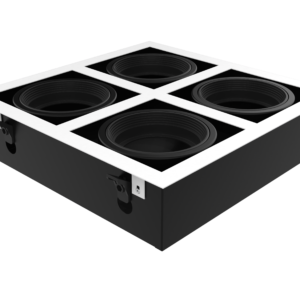 BOX - 4 Luces Cuadrado